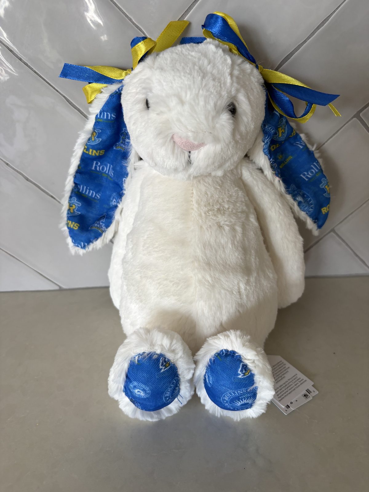 Custom Jellycat-style plushie